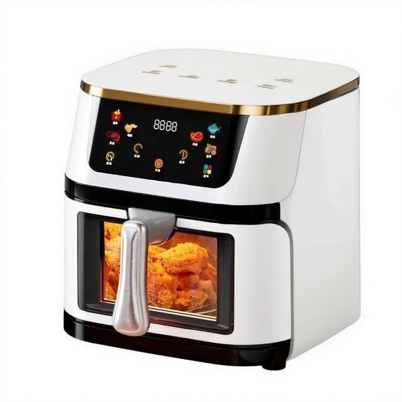 FirmHome StoreWholesale 12L Digital Smart Silver Crest Automatic Microwave Air Fryer New Design Multifunctional ODM/OEM