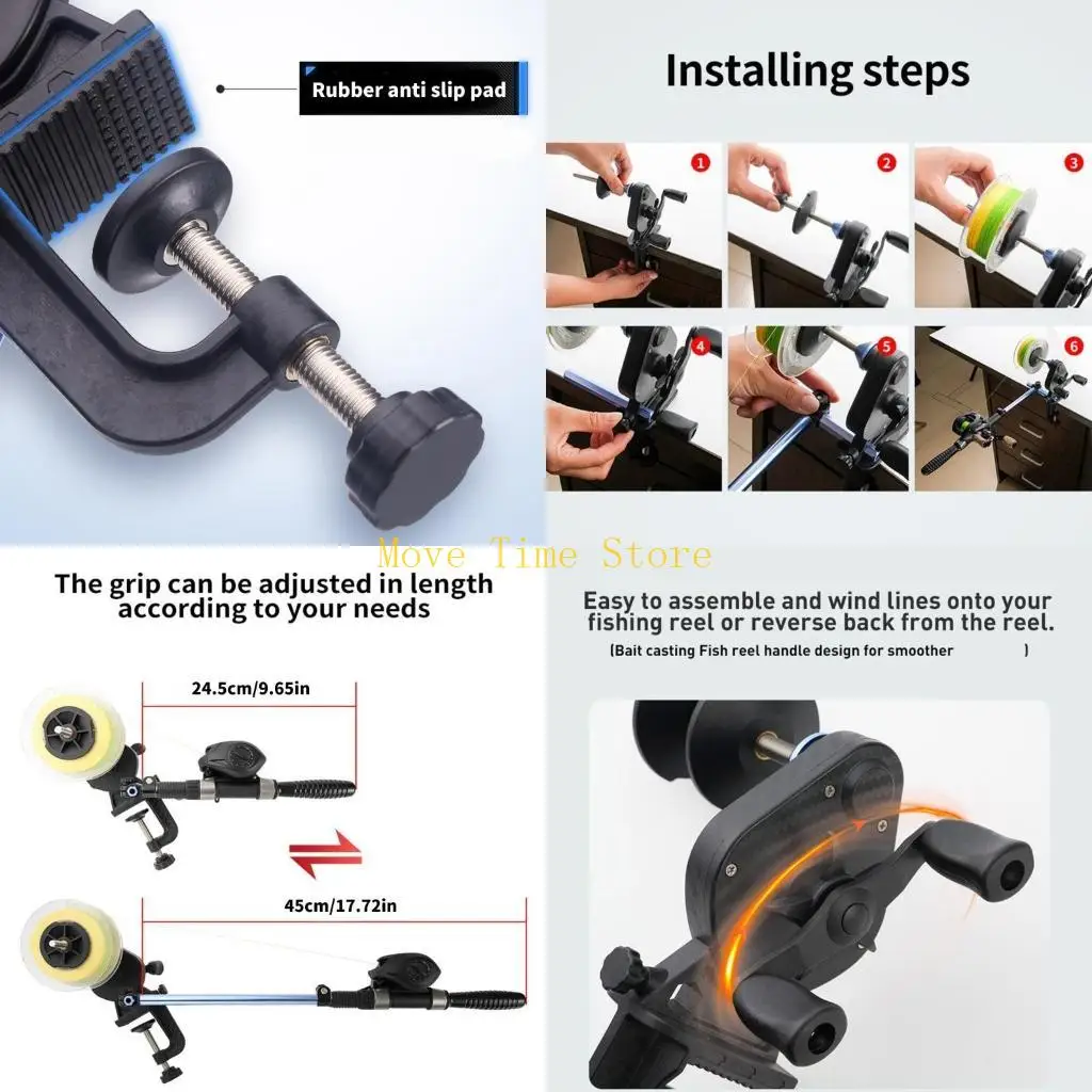 

92me High Performances Fishing Line Spoolers Fishing Rule Профессиональный инструмент катушки для различных уровней опыта