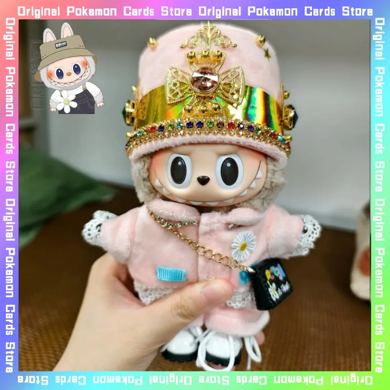 

Только одежда для 17 см V1 V2 V3 Labubu Kpop, стильный костюм, толстовки, косплей, куклы со звездами, аксессуары, игрушки на день рождения, подарки