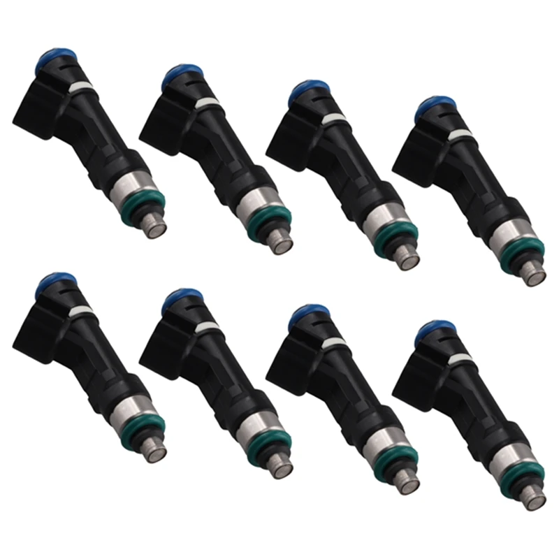 8Pcs EV6 Style Fuel Injector For Ford Mustang 5.0L 4V 2011-2014 M-9593-LU47, M9593LU47