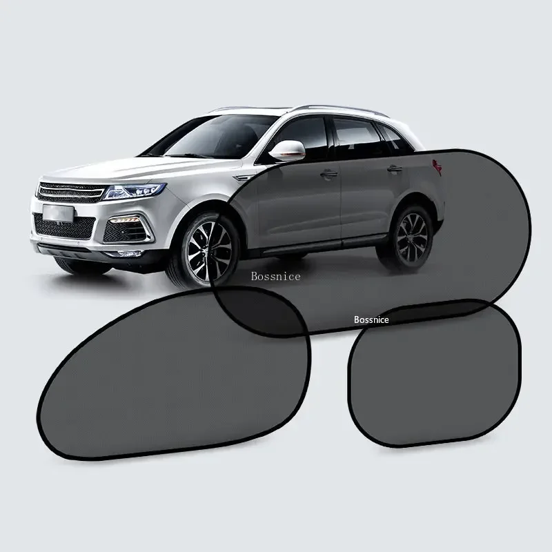 Ventosa UV para ventana de coche para niños, 1/2 piezas, parasol para ventana lateral trasera de coche, pantalla protectora de visera