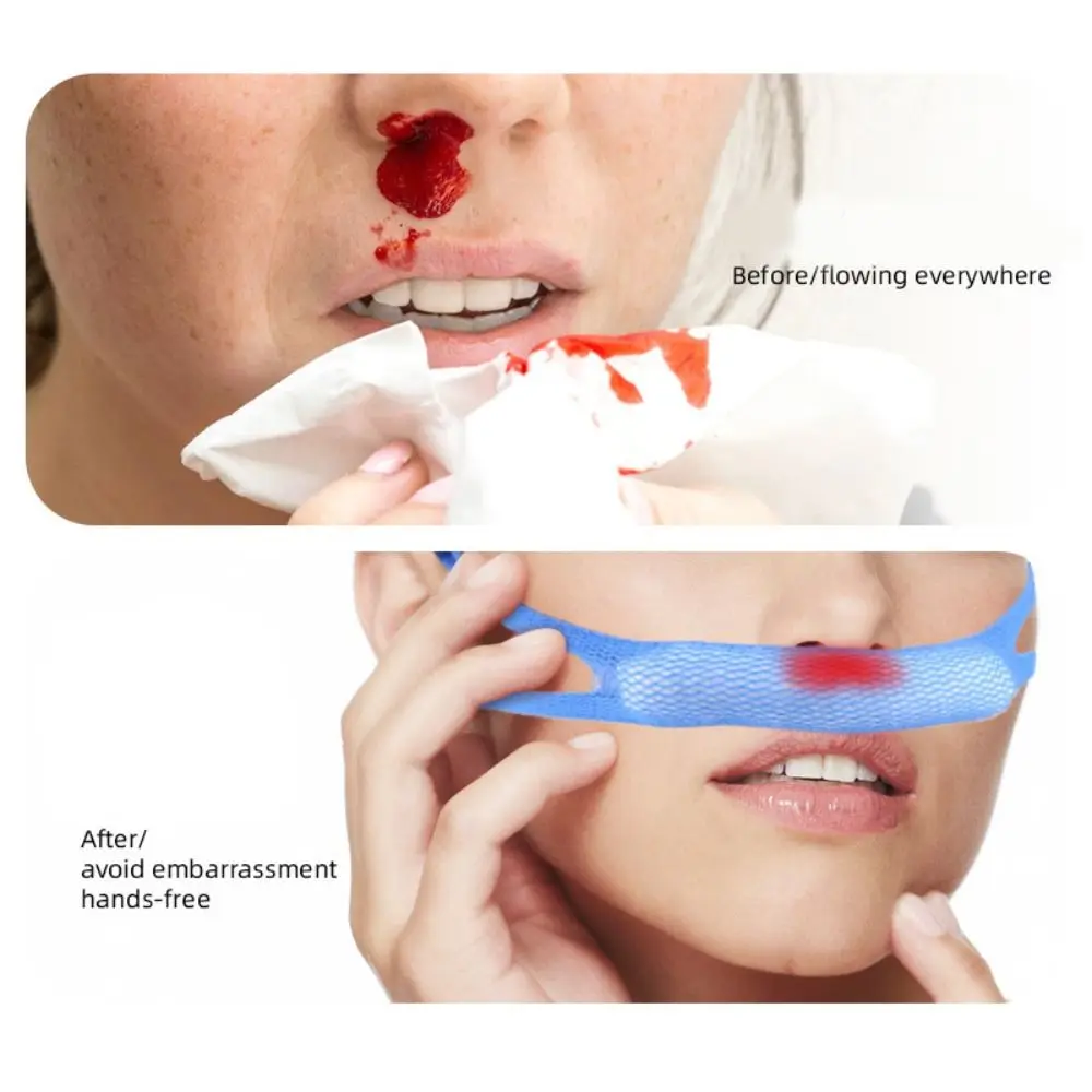 Hands-Free Elastic Nose Tape High Absorbency Hypoallergenic Nose Bandage Breathable Nose Pad Healthcare
