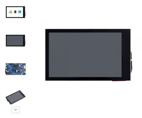 Waveshare 3.5inch 480x800 LCD,3.5inch IPS Capacitive Touch LCD Display, 480×800, Adjustable Brightness