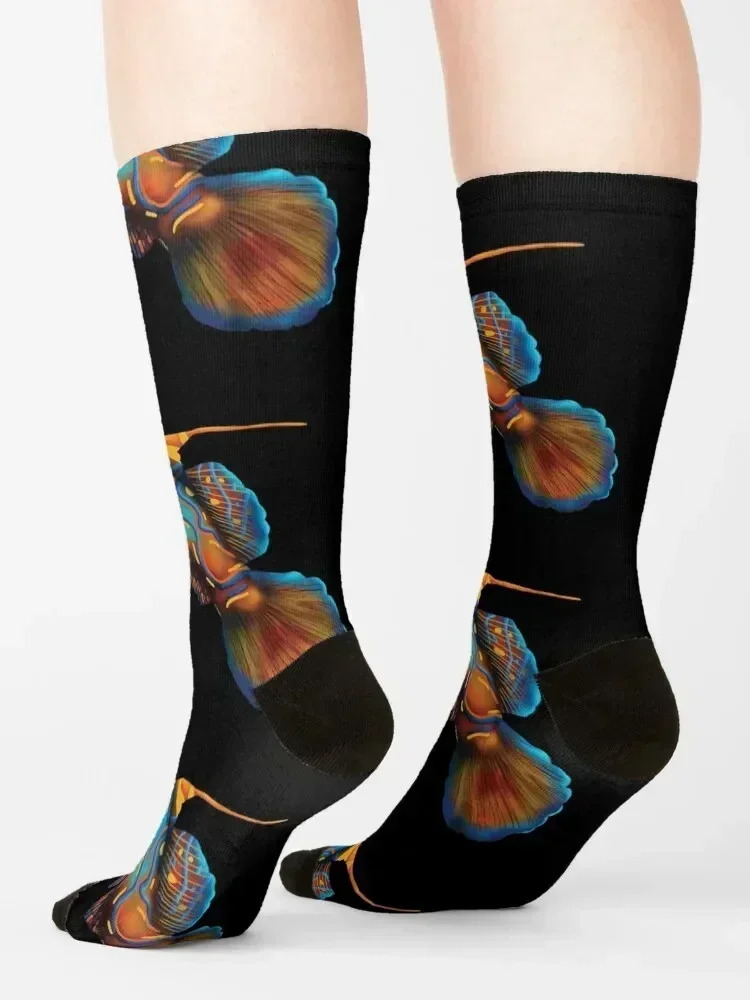 Mandarinfish Socks basketball Lots Toe sports essential Socks Female Men's