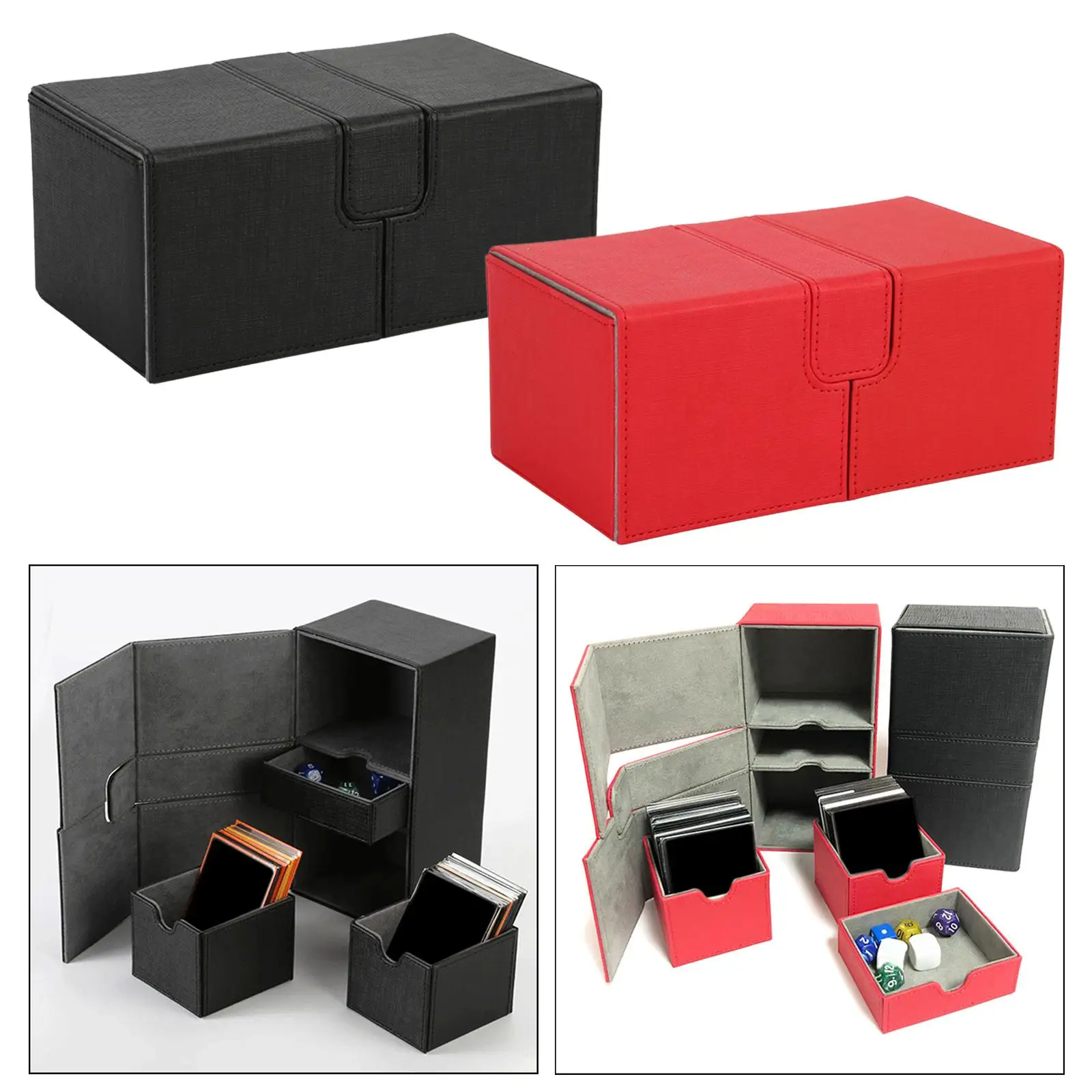 Super Solid Deck Deck Storage Box for Baseball Cards Basketball Cards