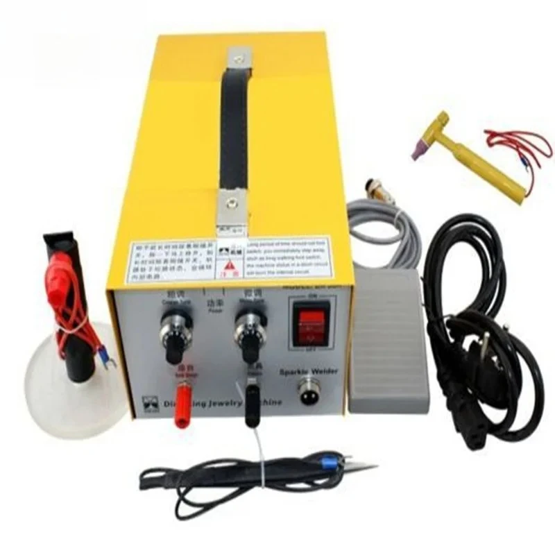 

30A Spot Welding MachinePulse Spot Welder Necklace Circle Welding Equipment Jewelry Making Tools