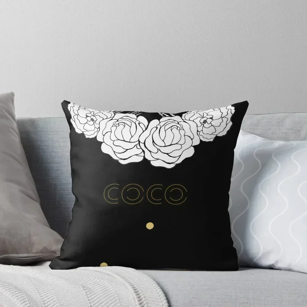 

My Coco _ 2nd Edition Throw Pillow Marble Cushion Cover New year sleeping pillows Christmas Covers pillow
