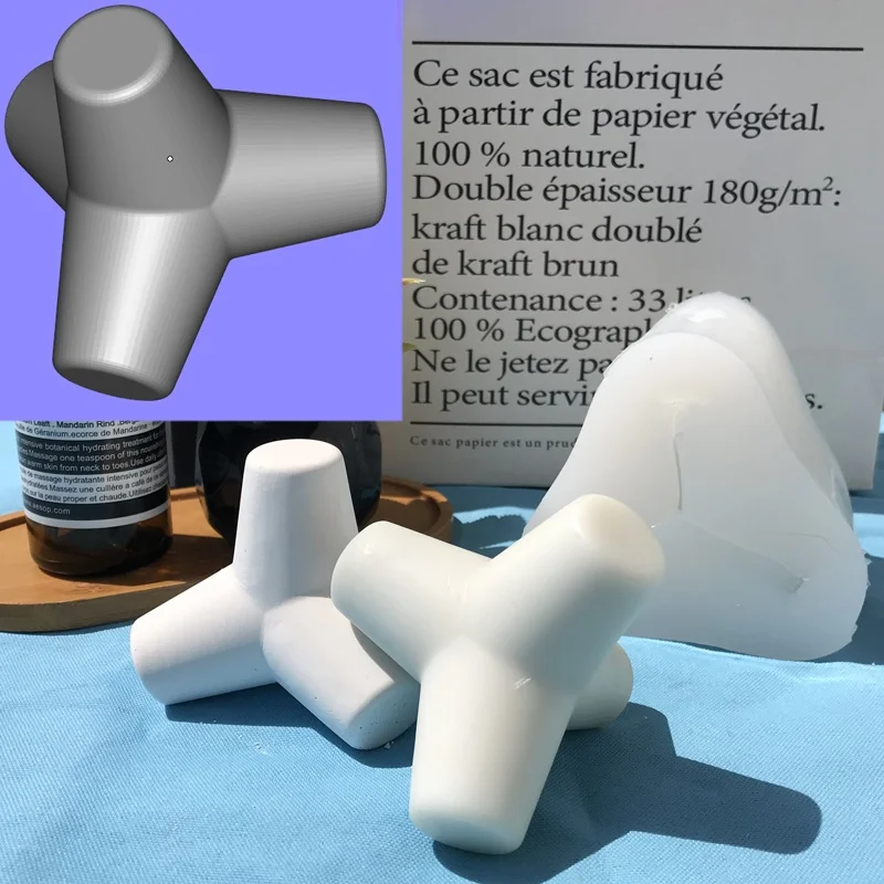 

Скульптура, декоративная форма для выключателя бетона, морской Crt, четырехногий инструмент для конуса, прочная кухонная посуда для выпечки «сделай сам»