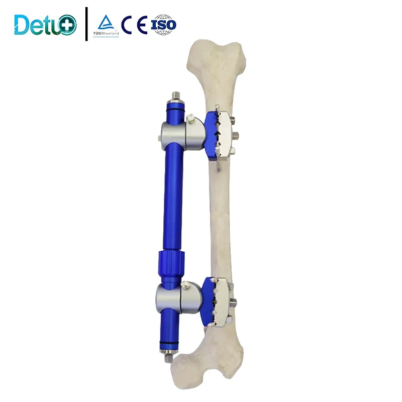 Hoffman Type Combined Modular External Fixator Compression Distraction Rod Single Piece Lower Limb External Fixator Part