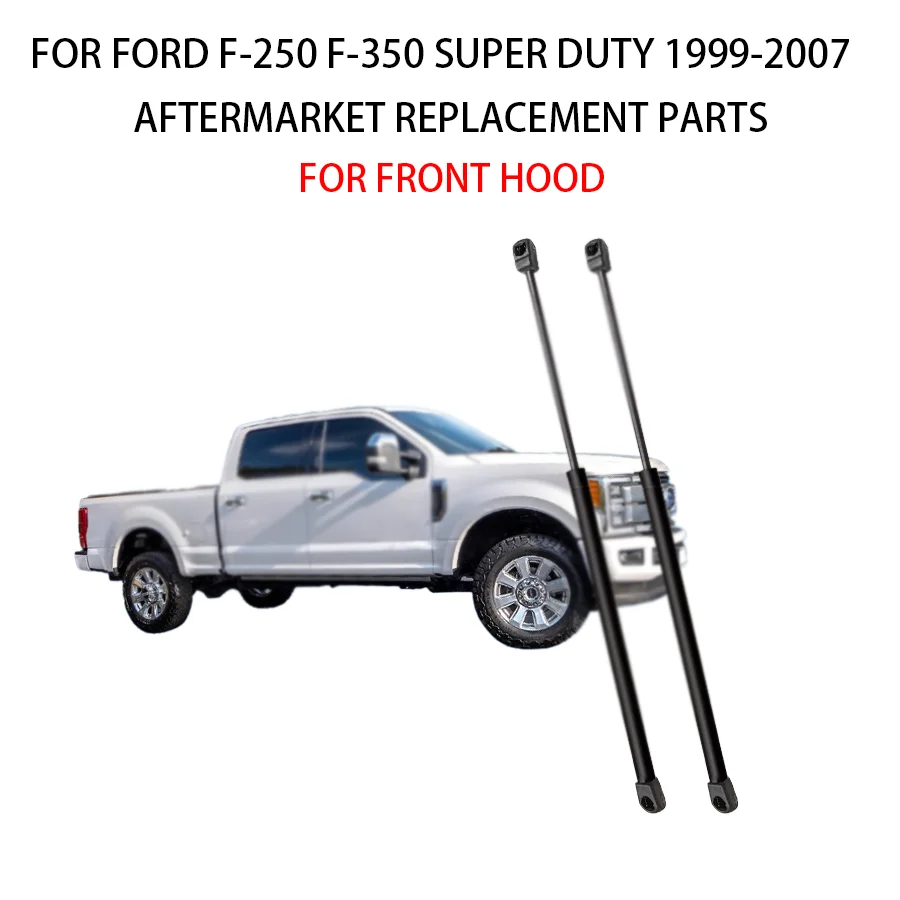 

2Pcs Hood Lift Supports Struts Rod Shocks For Ford F-250 F-350 F-550 Super Duty