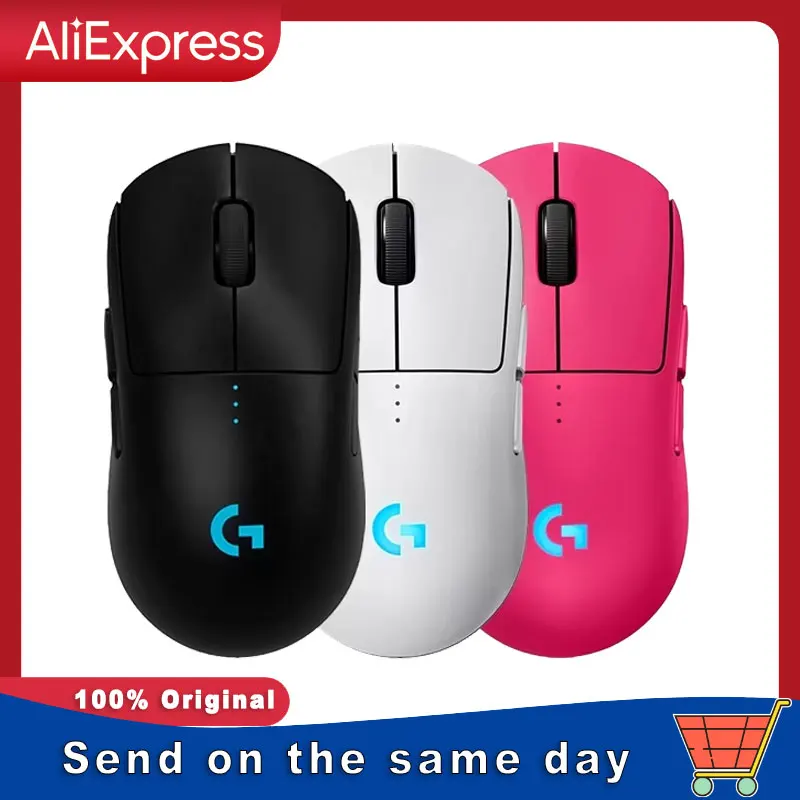 Mouse Gamer Sem Fio Logitech G Pro 2 LightSpeed com Sensor de 44K DPI, 888 IPS, 88G GPW4 para PC/Mac, para Esportes Eletrônicos