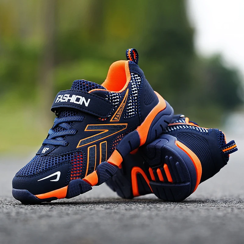 

Kids Daily Outdoor Sneakers, Anti Slip Rubber Sole for Preschool Group Games, Park Jogging and Community Afternoon Casual Play
