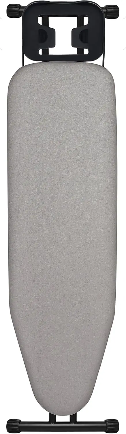 

Компактная гладильная доска с регулируемой высотой, термостойким чехлом и устойчивыми стальными ножками для удобного хранения