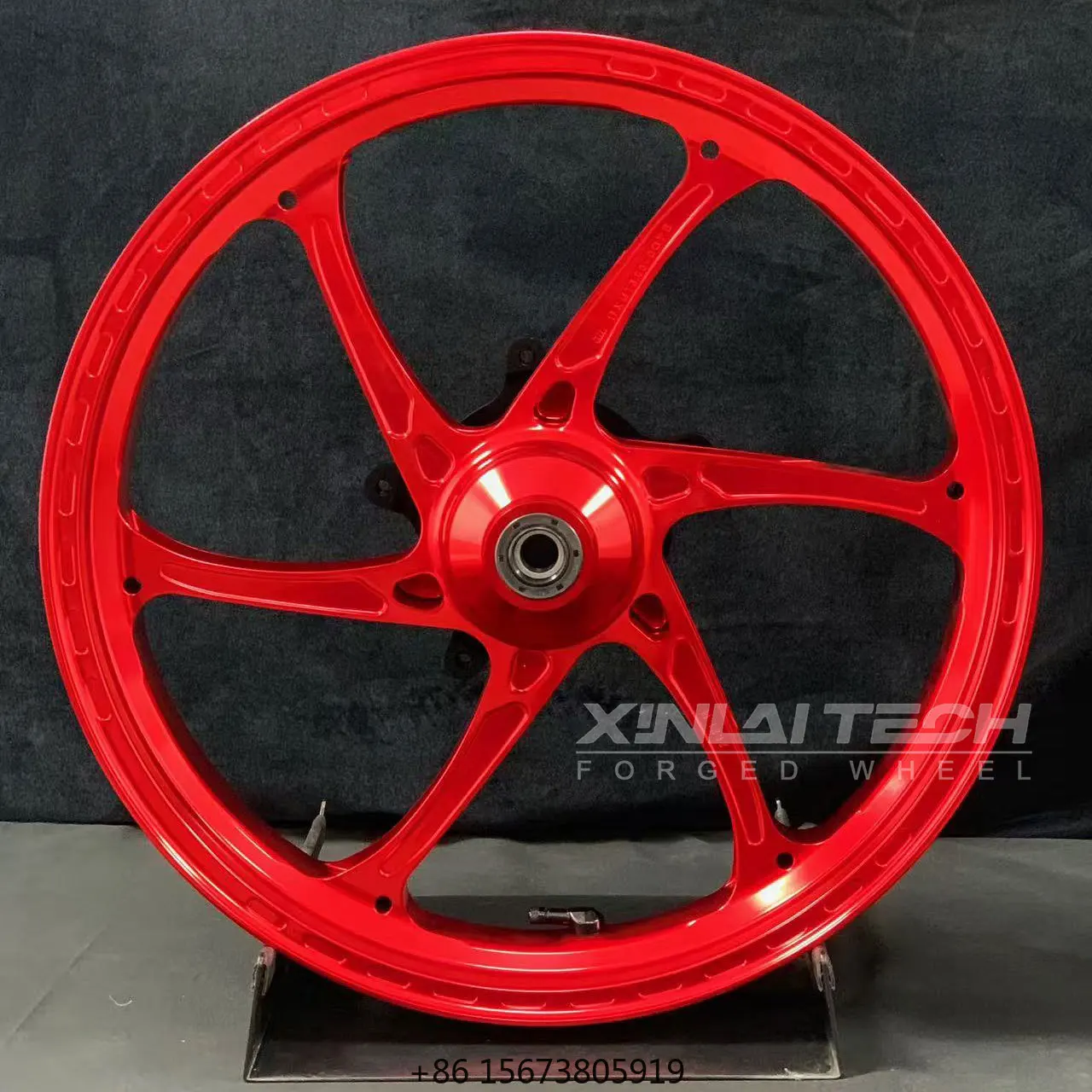 Custom Forged Motorcycle Wheels for Kawasaki Ninja 400 17 Inch Anodized Finish Custom Lightweight OEM ODM Motorcycle Rim