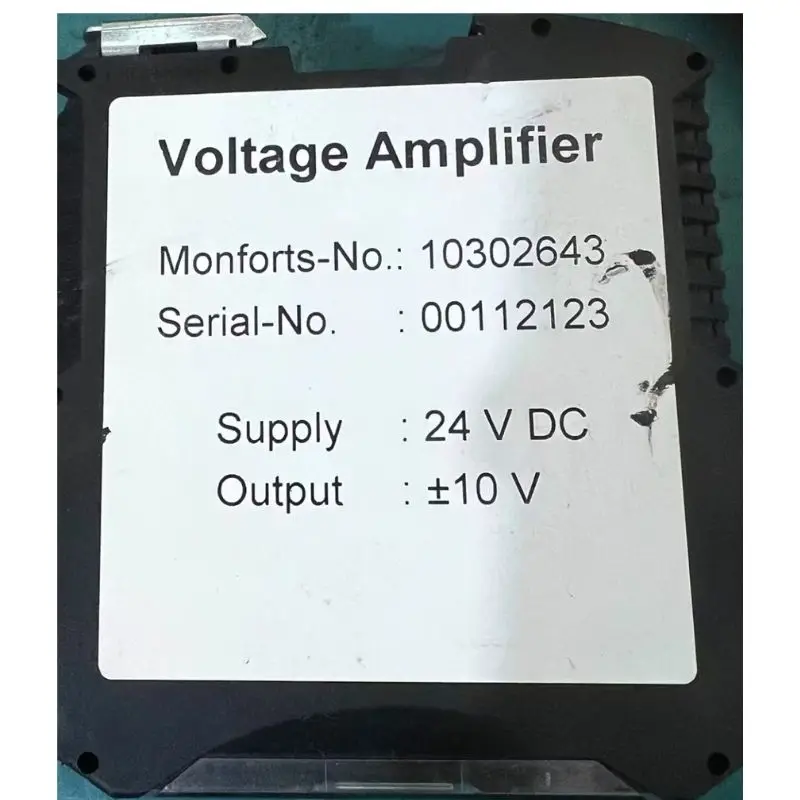 

Подержанный тест ОК Monforts Усилитель напряжения 10302643