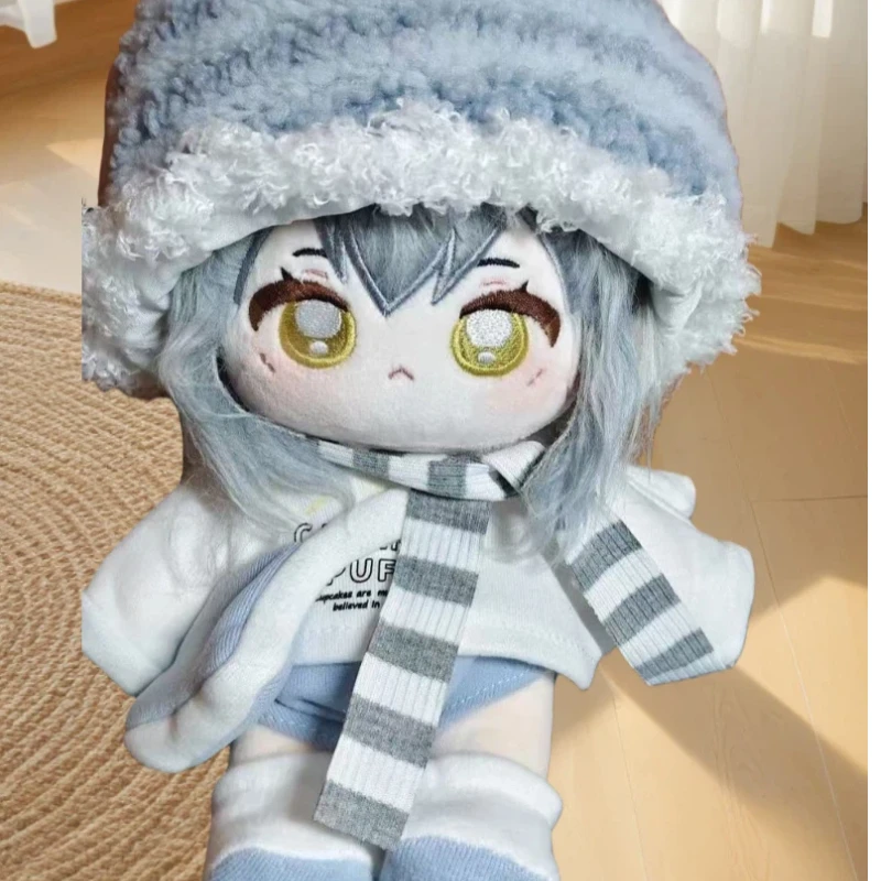 

20 см аниме Honkai: Star Rail Trailblazer, плюшевые игрушки для детей, милый косплей с куклой-скелетом, сменная одежда, подарки на Рождество и день рождения