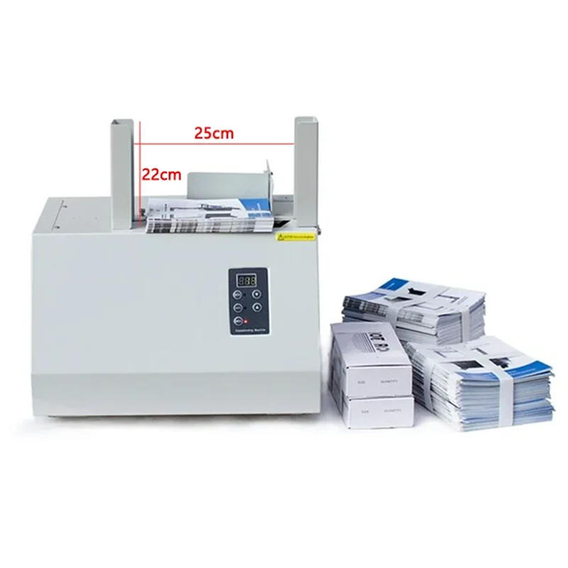 Banknote Binding machine Intelligent Induction Strapping machine Automatic Hot melt Paper tape Bundling machine