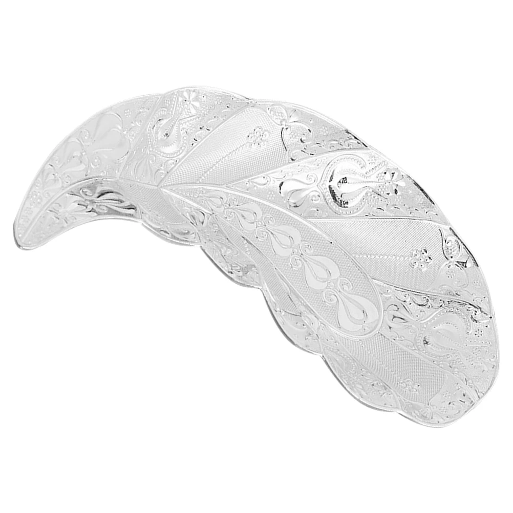 

Fruit Dish Jewelry Tray Ring Holder Zinc Alloy Vintage Trinket Tray Earrings ganizer Silver Color Storage Solution for Bracelets