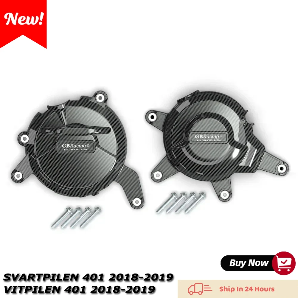 

Nylon and Fiberglass Composite GB Racing Engine Protection Cover For Husqvarna SVARTPILEN / VITPILEN 401 2018-2019 parts