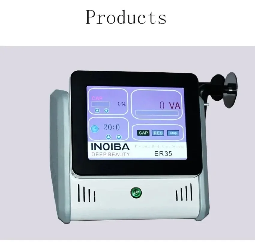 

Newest Spain INDIBA Body Slimming Beauty Machine Indiba RET CET 2 In 1 Yagrun Pain Relief Body Slimming Indiba 448khz For Salon