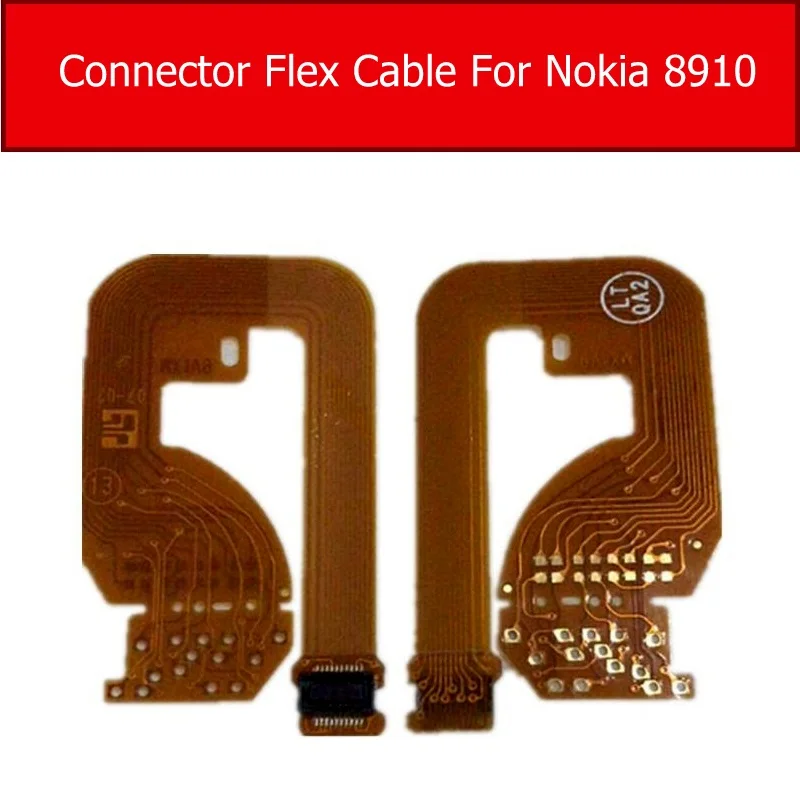 USB Charging Port Connector Flex Cable For Nokia 8910 Connector Hold Charger Dock Connector Flex Cable Replacement Parts