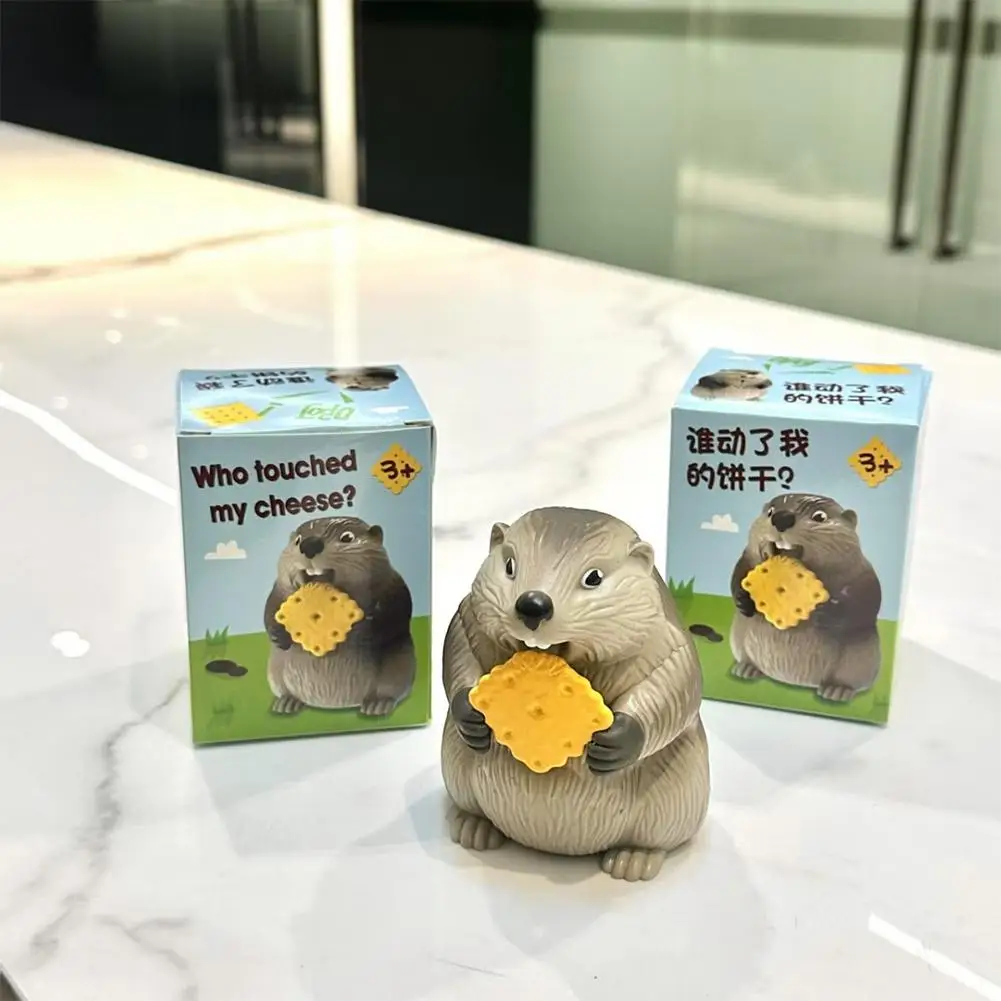 

Screaming Marmot Prank Toy Funny Shape Abstract Sounding Toy Desktop Size Funny Prank Toy For Home Office Stress Relief Toy