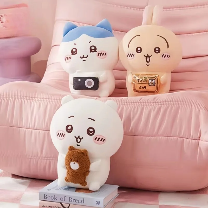 

Милая серия Chiikawa, модель реквизита, сидящая кукла, плюшевая игрушка, подушка для сна для девочек, Usagi, периферийные устройства с героями мультфильмов, детский подарок на день рождения