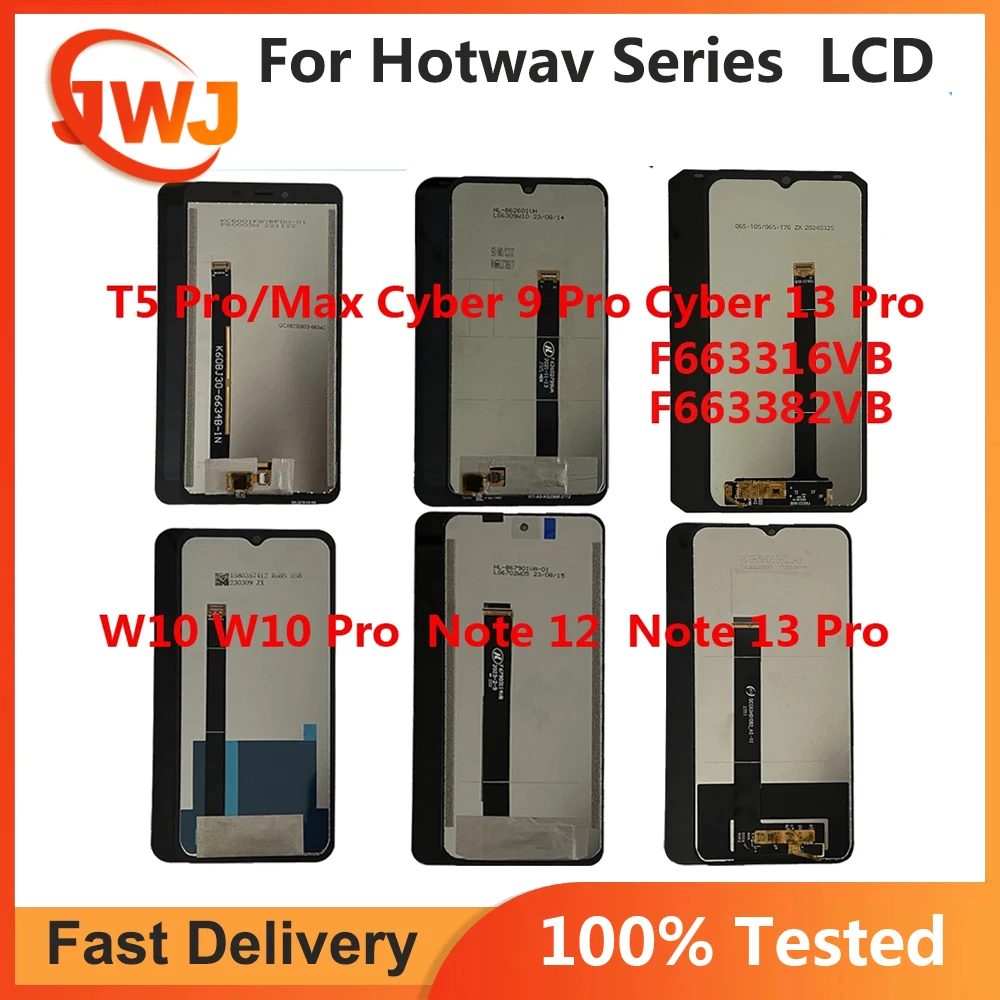 

For Hotwav Cyber 13 Pro LCD Screen Replacement For Hotwav W10 Pro Note12 13 LCD Hotwav Cyber 9 Pro LCD Display Touch Screen