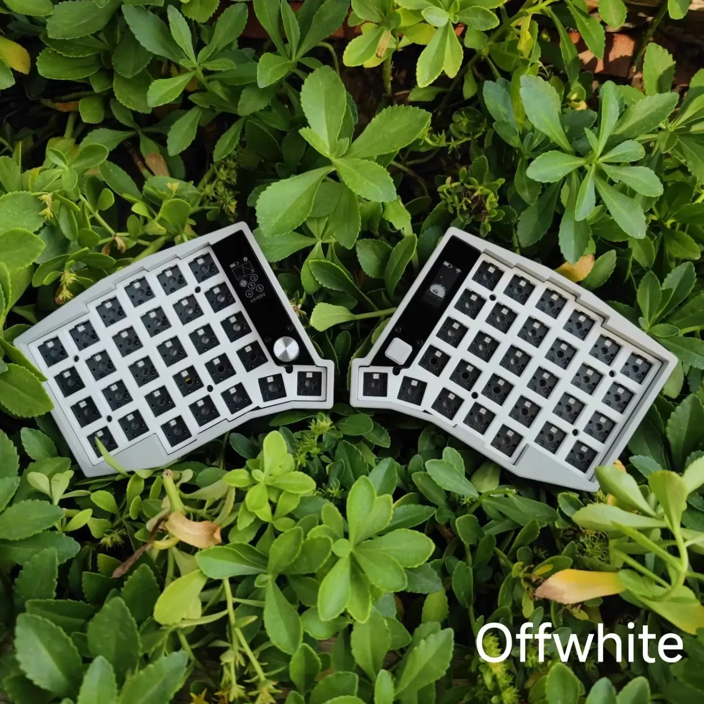 Sofle Split Keyboard Bluetooth Dual Mode Zmk Scheme Hot Swap Custom RGB with View Directional Rocker Knob Screen Keyboard 61 key image 3