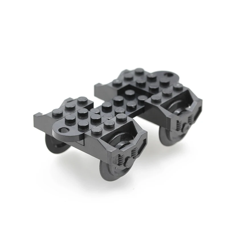 MOC Model Parts 2878 Train Wheel Metal Axle Building Blocks Bricks DIY Small Granular Track Scene x1687 Toys for Children