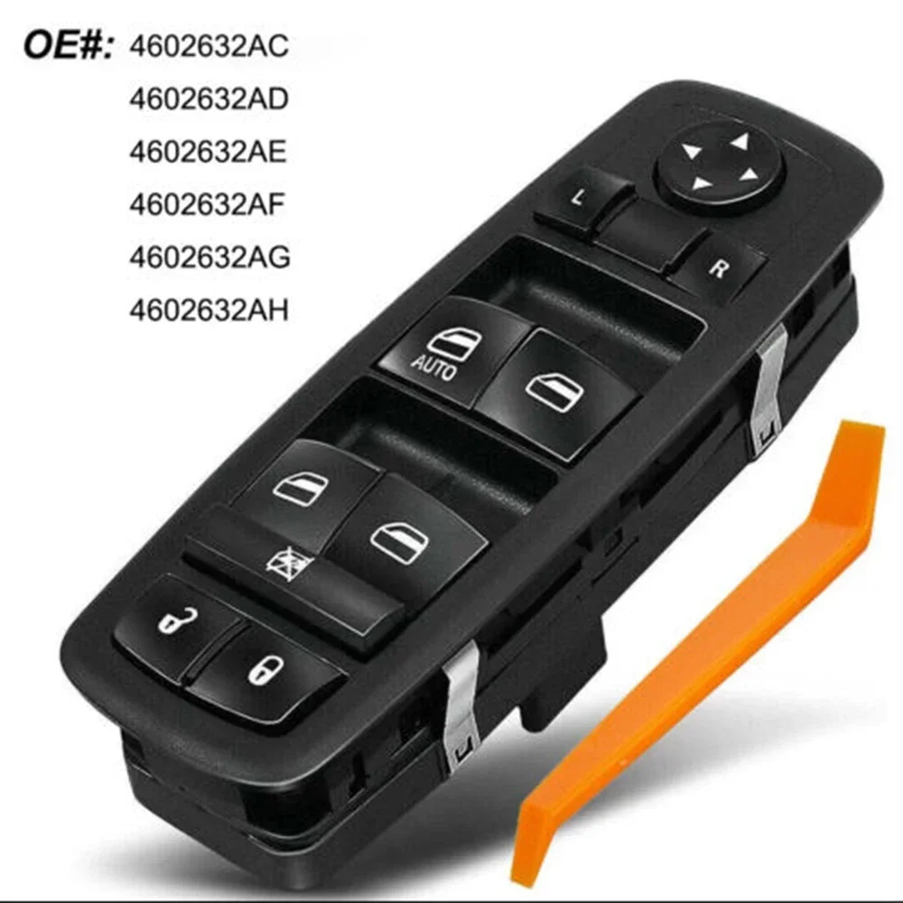 For Dodge Journey Nitro/Jeep Car Master Window Switch Repair Button Caps Auto Door Windows Glass Lift Control Switch Accessories