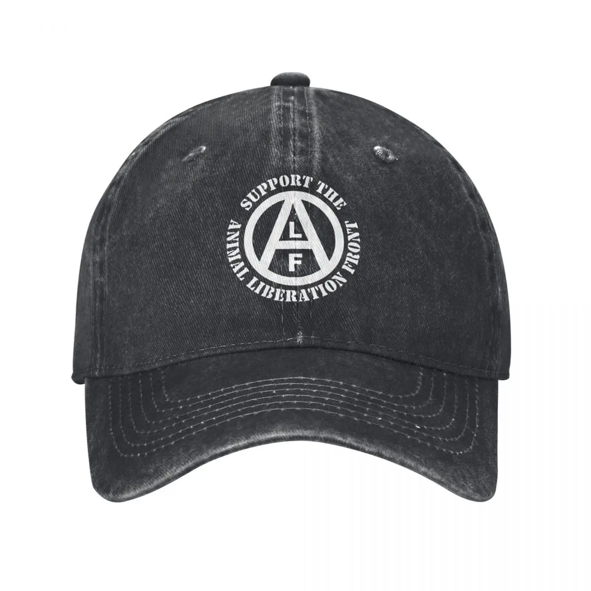 

Animal Liberation Front, Oversized, Activist, Urban Style denim Hat Breathable Design Mens Hats Baseball Cap For Men