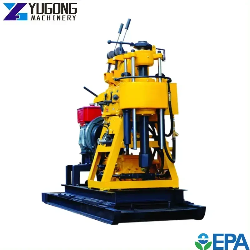 China 100m Borehole Core Drilling Machines Trailer Mounted Spindle Hydraulic Portable Water Well Drilling Rig Price for Malaysia