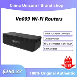 Новый оригинальный китайский Unicom Vn009 WIFI6 5G CPE Wi-Fi роутеры слот для Sim-карты двойной режим NSA/SA беспроводной сетевой ретранслятор