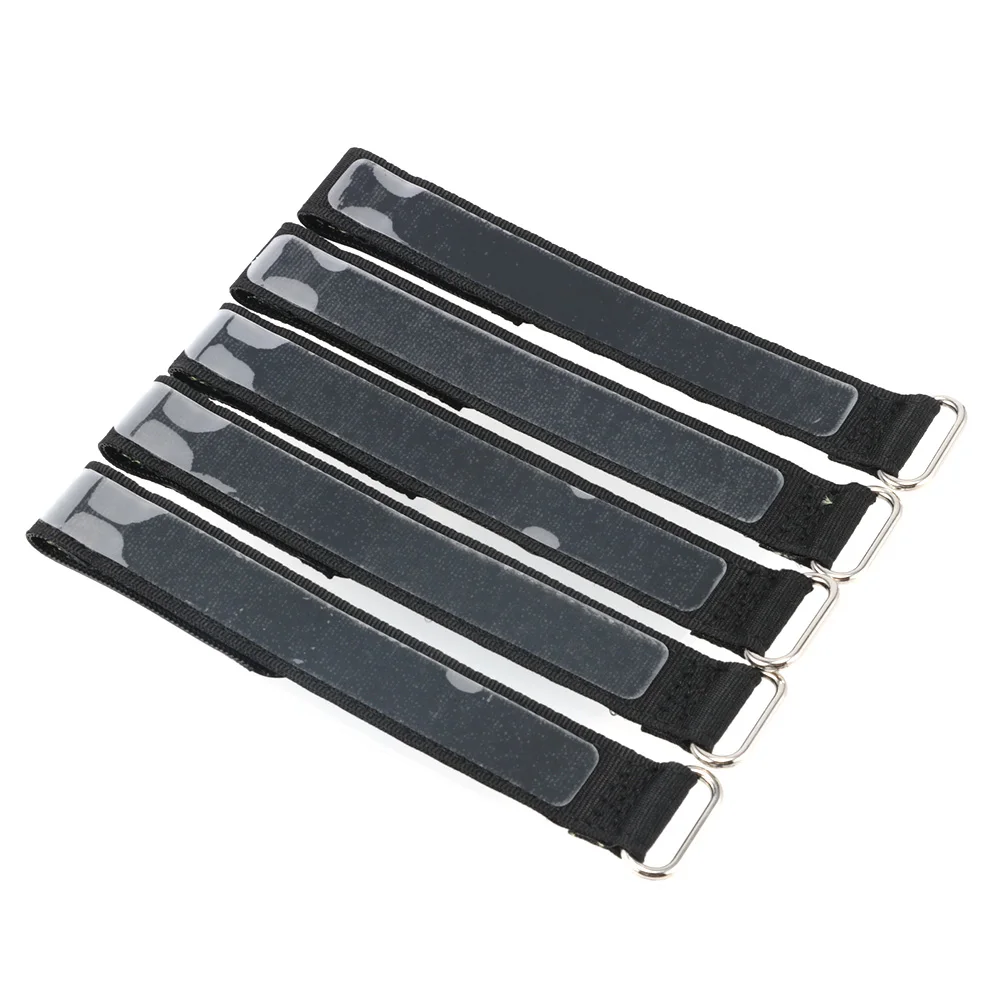 5 Stück 10X100mm / 10X130mm IFlight Magic Sticker Tape Nylon Lipo Akku-Gurtband Wiederverwendbarer Kabelbinder für FPV RC Akku – Detail 5