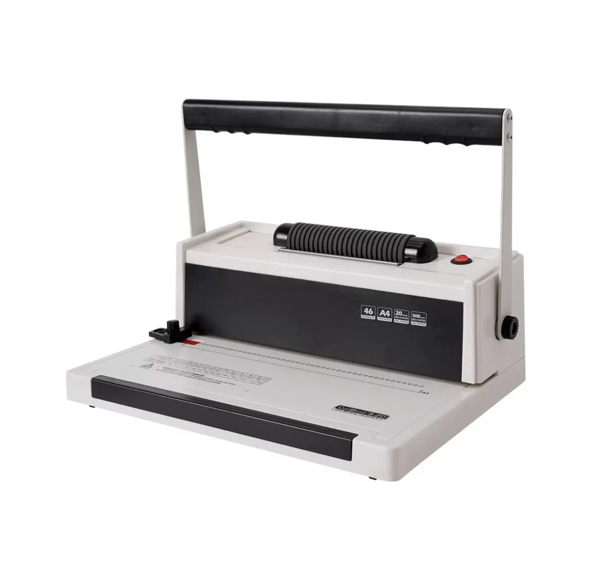 

S20 A4 Высококачественная спиральная офисная переплетная машина, простая в использовании для переплета, 20 листов