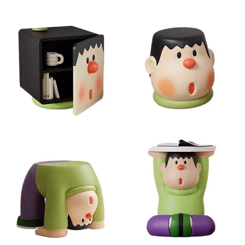 

Large floor-to-ceiling ornaments in the living room, doll housewarming and moving birthday gifts