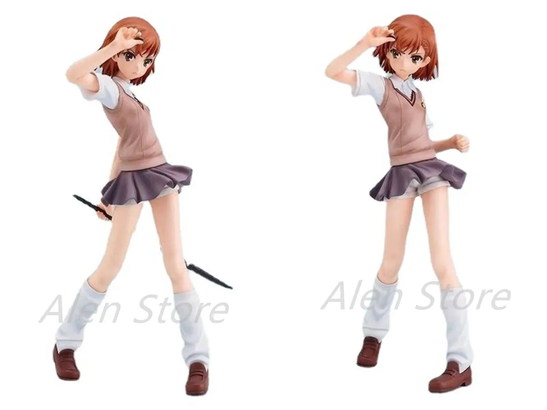 Anime Toaru Kagaku no Railgun Mikoto Misaka 1/8 Scale PVC Action Figure Collectible Toy Brinquedos 16CM