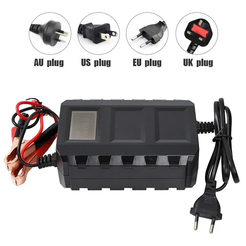 XOJOX 12V LiFePO4 Charger Lithium Iron Phosphate Battery Charger 14.6V Four-String Cell 3.2V Lithium Iron Charge KC-20a