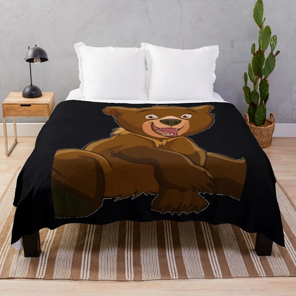 

Koda Brother Bear \t \t Throw Blanket For Decorative Sofa Decorative Beds Custom Blankets For Bed Blankets