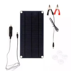 1set 60W Solar Panel Kit 12V Trickle Battery Charger For Car Van Caravan Boat Single Solar Panel Mobile Energy Storage