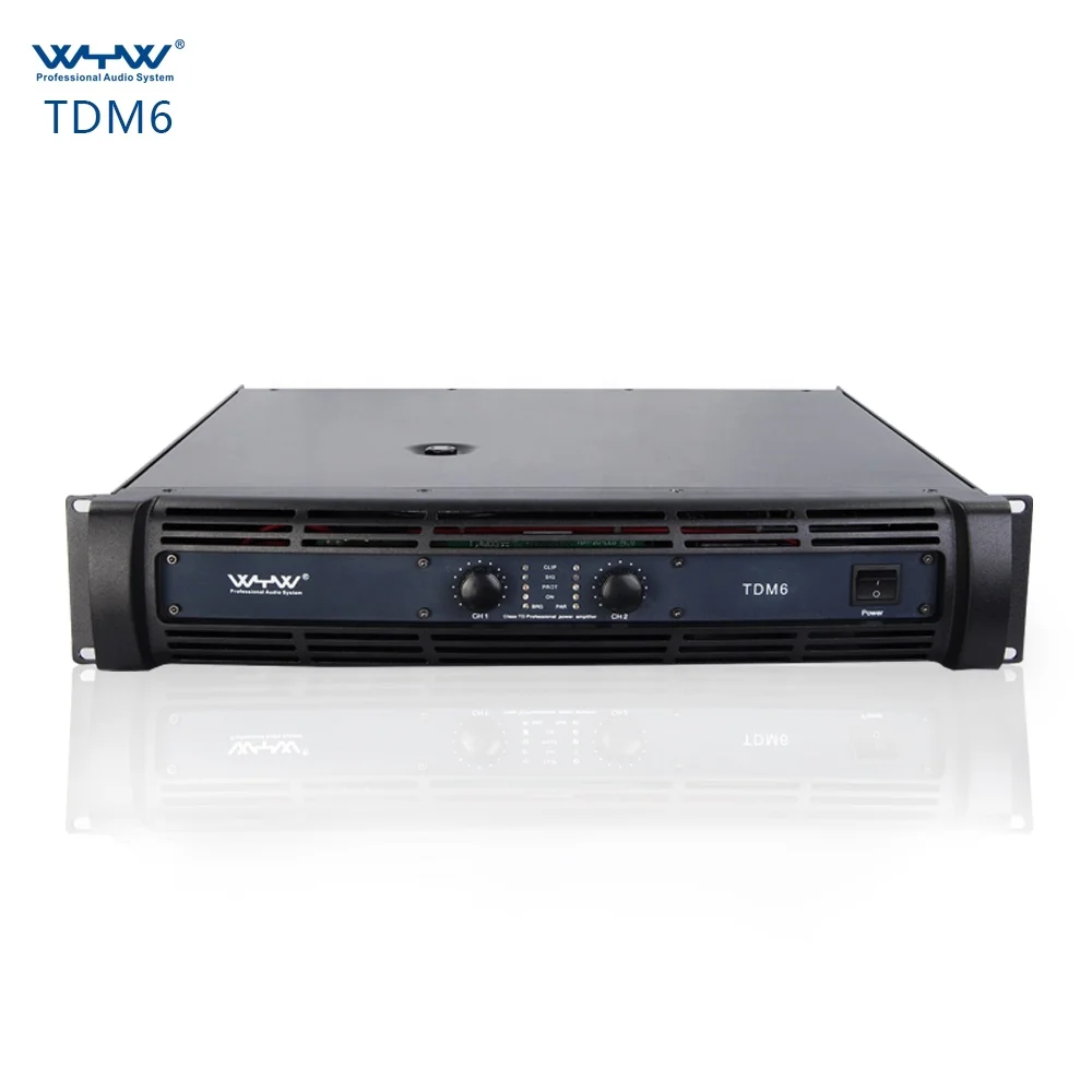 Professional Audio Line Array Amplifier High Power Audio Sound System For Stage DJ Band Live Show Performance 4 Channel Amp