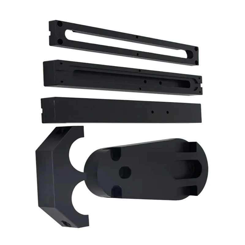 

Black Anodized Aluminum Parts Customized CNC Machining Service