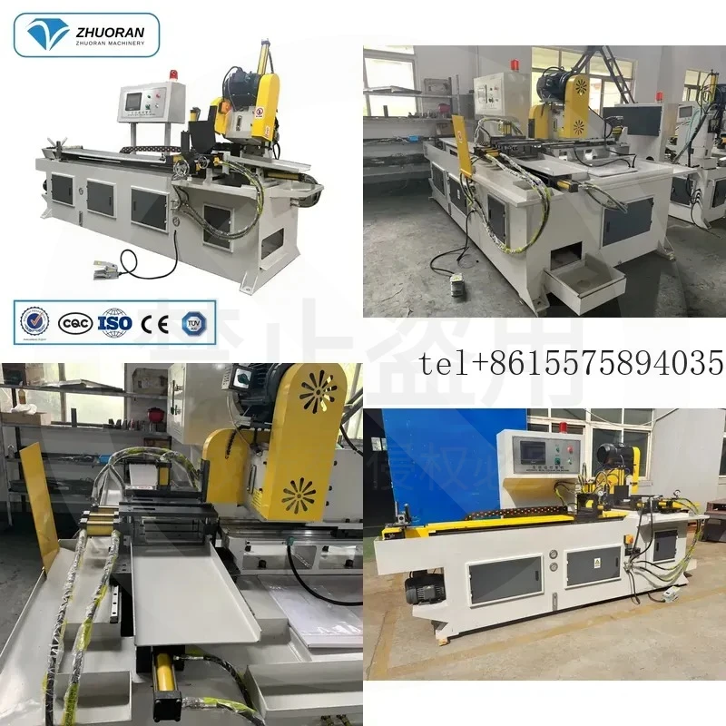hot Aluminium Copper Carbon Tube Hydraulic Pipe Cutting Machine MC425CNC Automatic CNC Stainless Steel Pipe Cutter with Motor