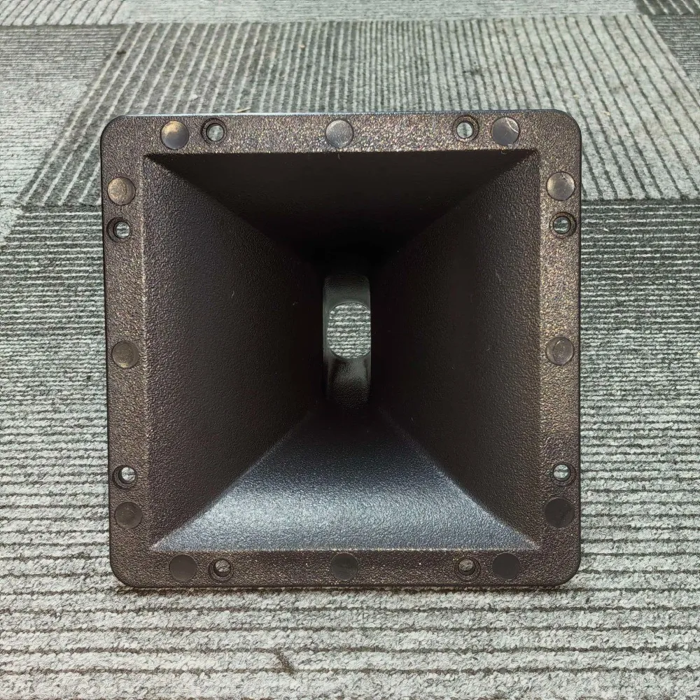 MW Audio MT Style Quadratischer Hornlautsprecher 2" Hals 6-Bolzen-Wellenleiter für Bühnen-Pro-Audio-Lautsprecher-Ersatz – Detail 12
