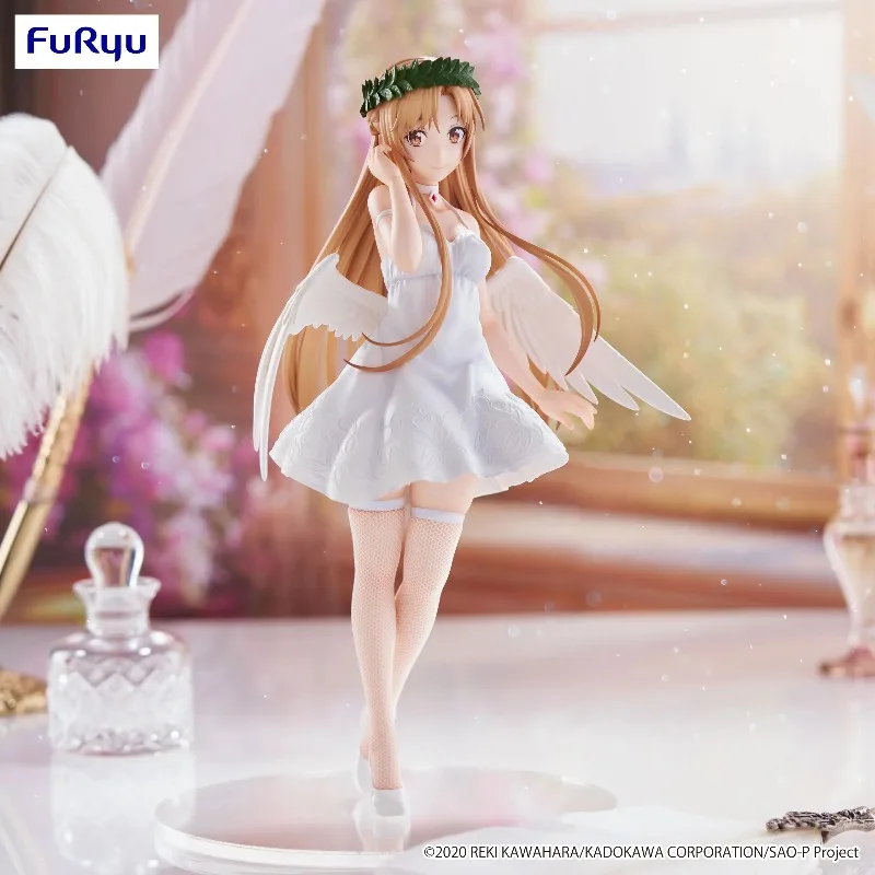 In Stock Original Furyu Sword Art Online Anime Yuuki Asuna BiCute Anime Figure Action Figurine Model Figuarts Collector Toy Gift view 4