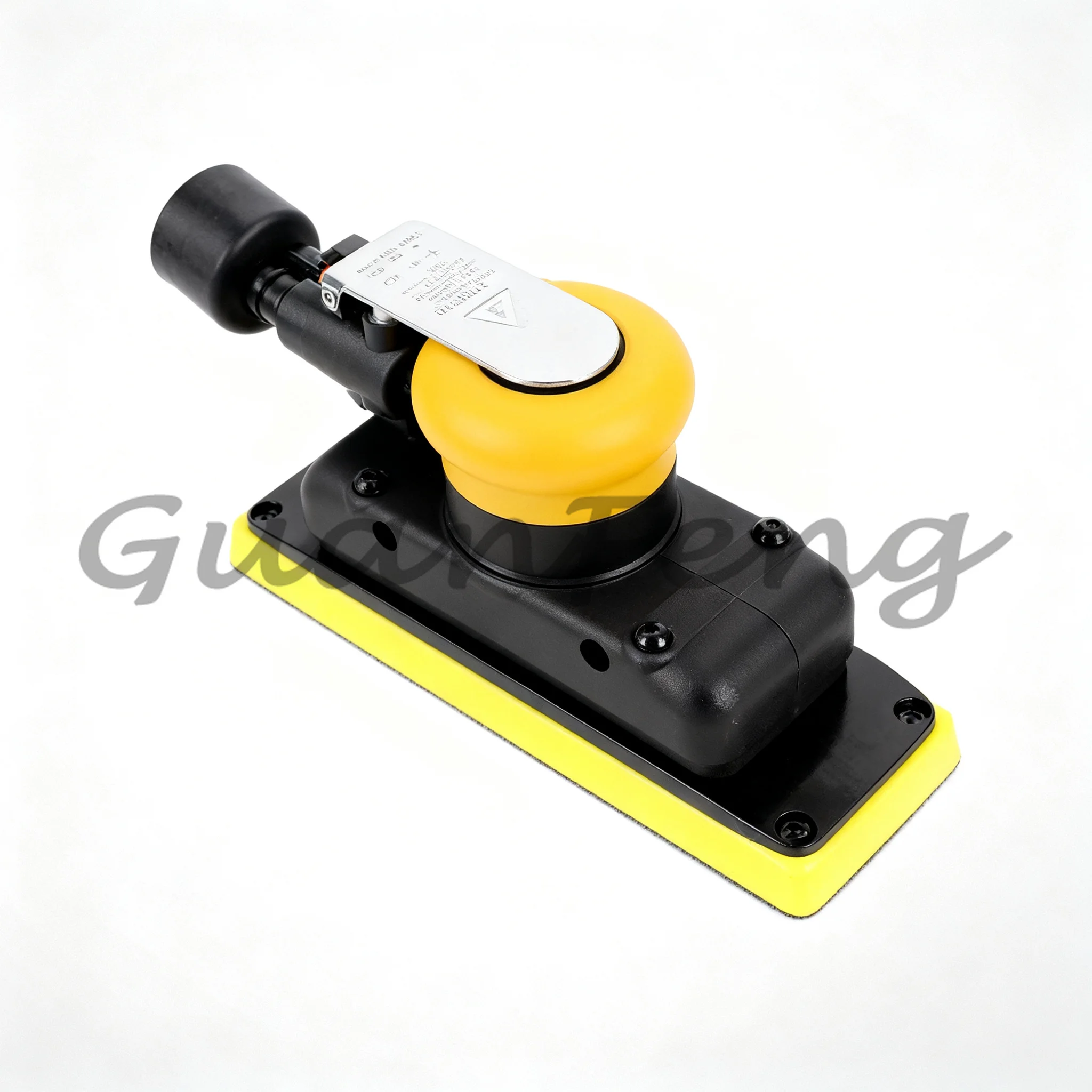 70x198mm Rectangle Air Sander, Pneumatic Vacuum Dry Grinder, Automotive Sanding Polishing Waxing Tool