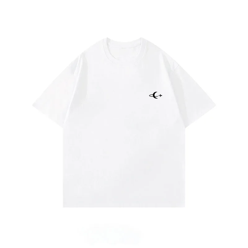 

Korean version of simple and loose large size short-sleeved T-shirt top couple summer new