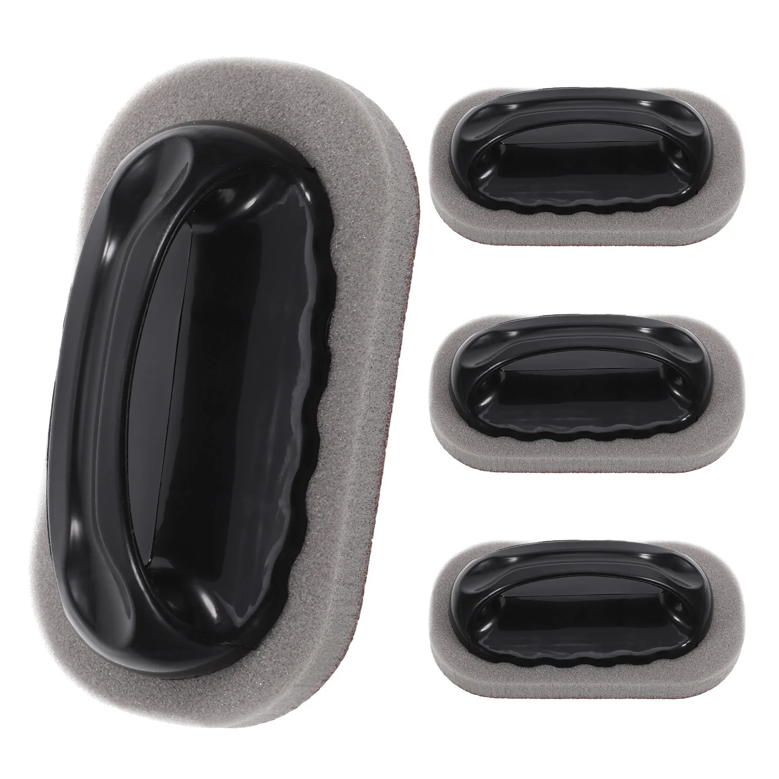 

4Pcs Diamond Grit Dish Sponge Multipurpose Kitchen Cleaning Scrub Pads Efficient Washing Sponge for Pots Pans Dishes