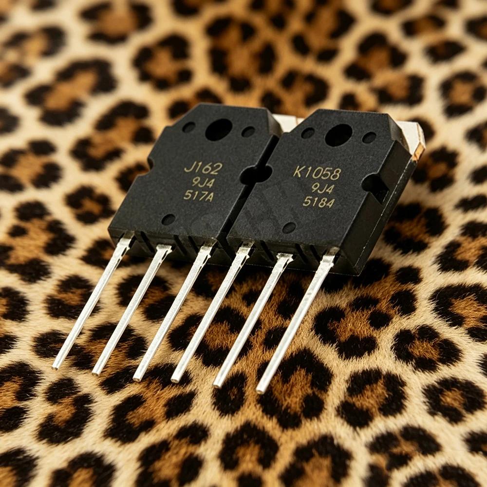 J162 K1058 TO-3P 1pari (1pcs 2SJ162 + 1pcs 2SK1058) field-effect tube In Stock 2pcs/lot